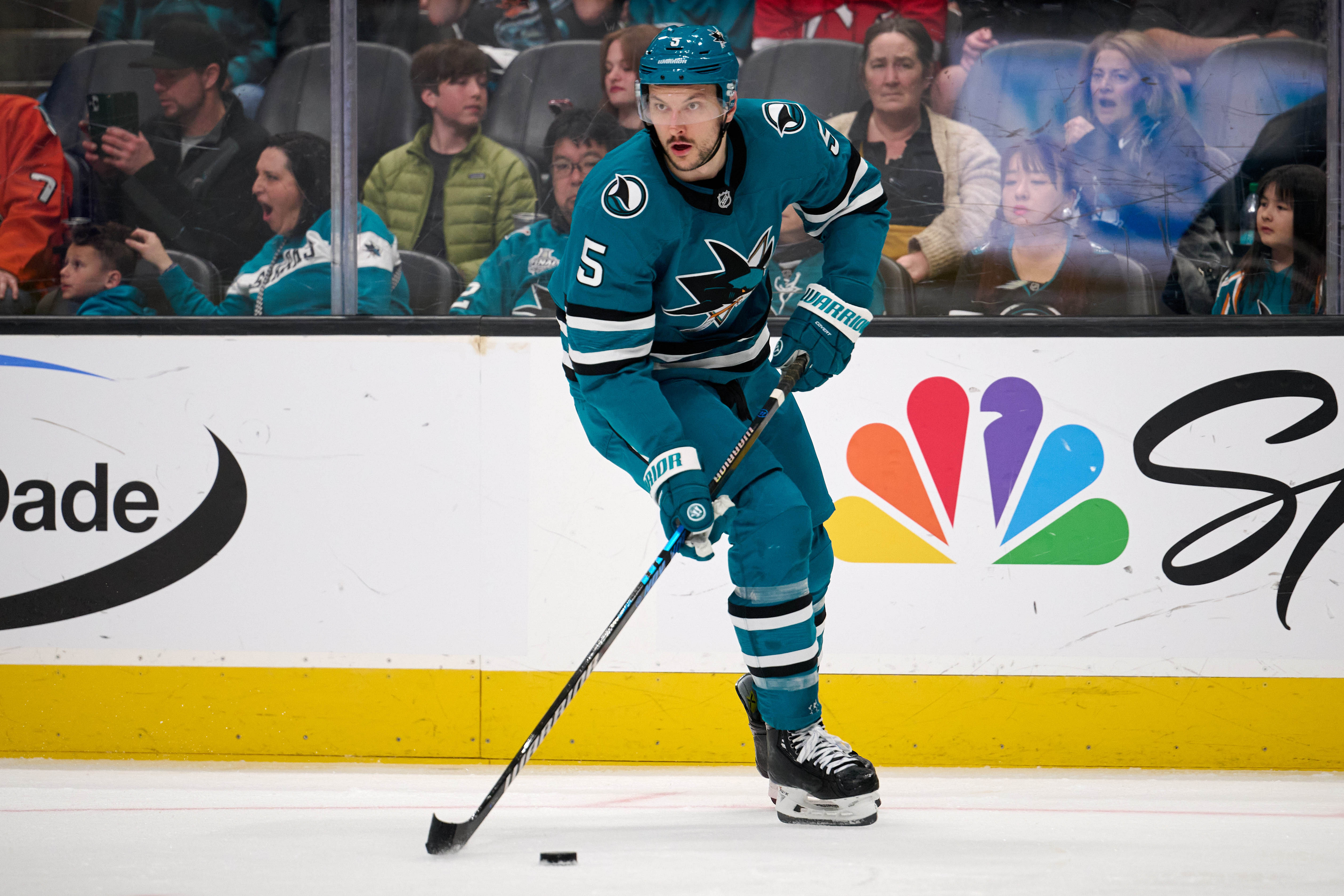 Desharnais has yet to register a point in San Jose - Source: Imagn